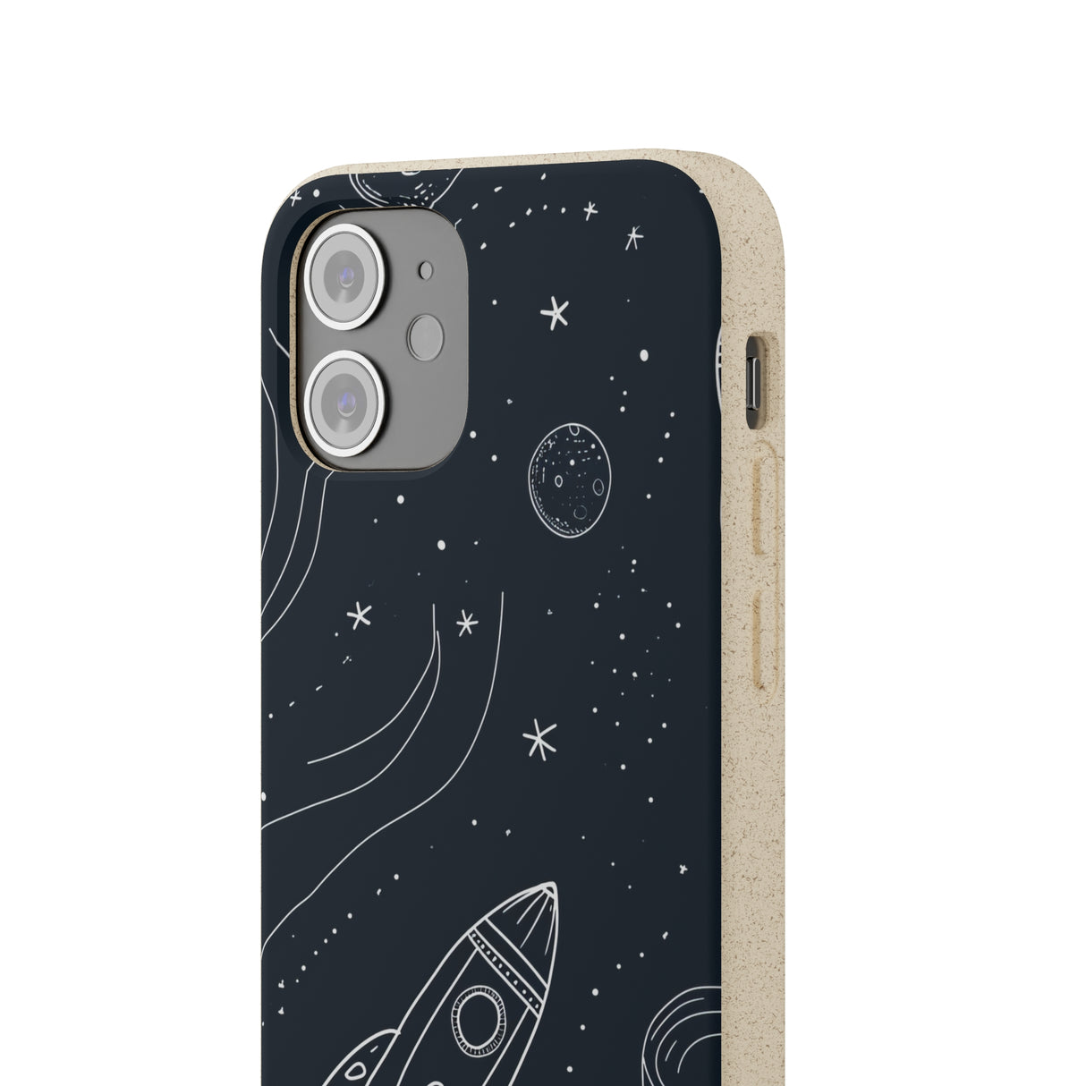 Cosmic Doodle Adventure | Biodegradable Phone Case