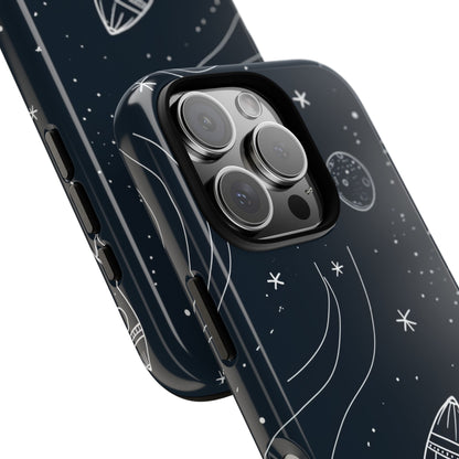 Cosmic Rocket Drift iPhone 16 - Tough
