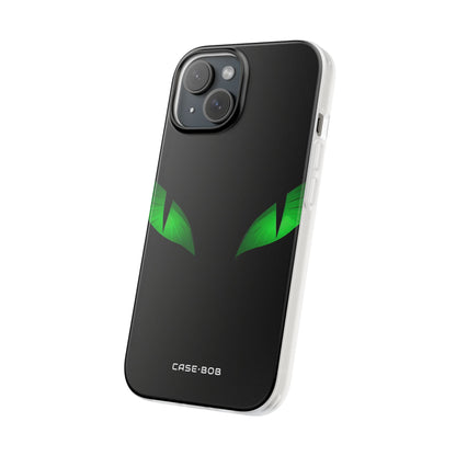 Emerald Gaze iPhone 15 Case - Soft