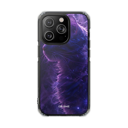 Mystical Starlit Cat iPhone Case - Impact