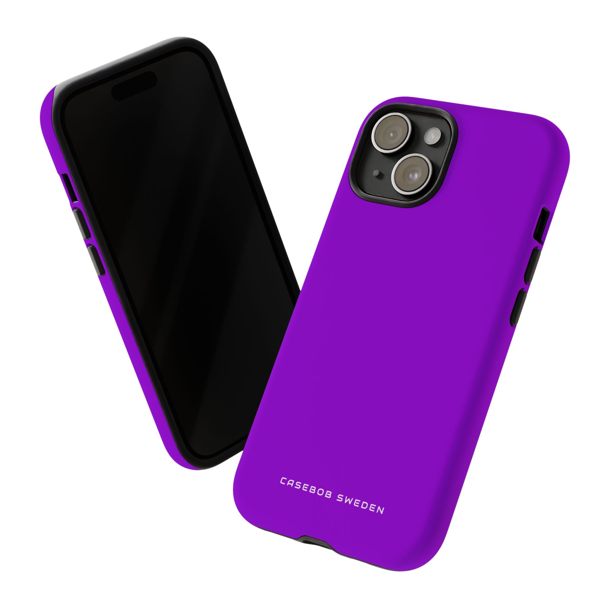 Dark Violet iPhone 15 - Tough Phone Case