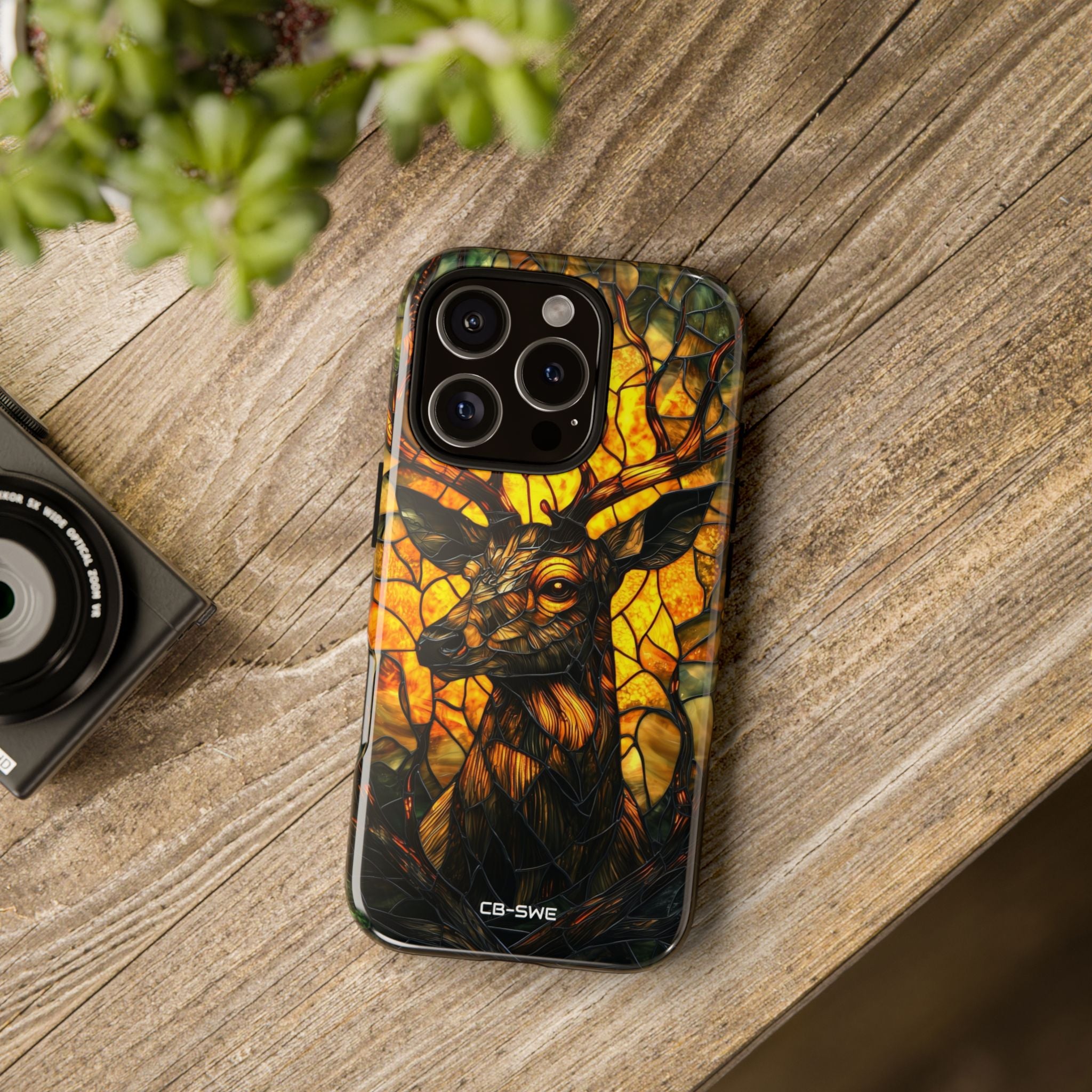 Deer Stands Majestically - iPhone Case