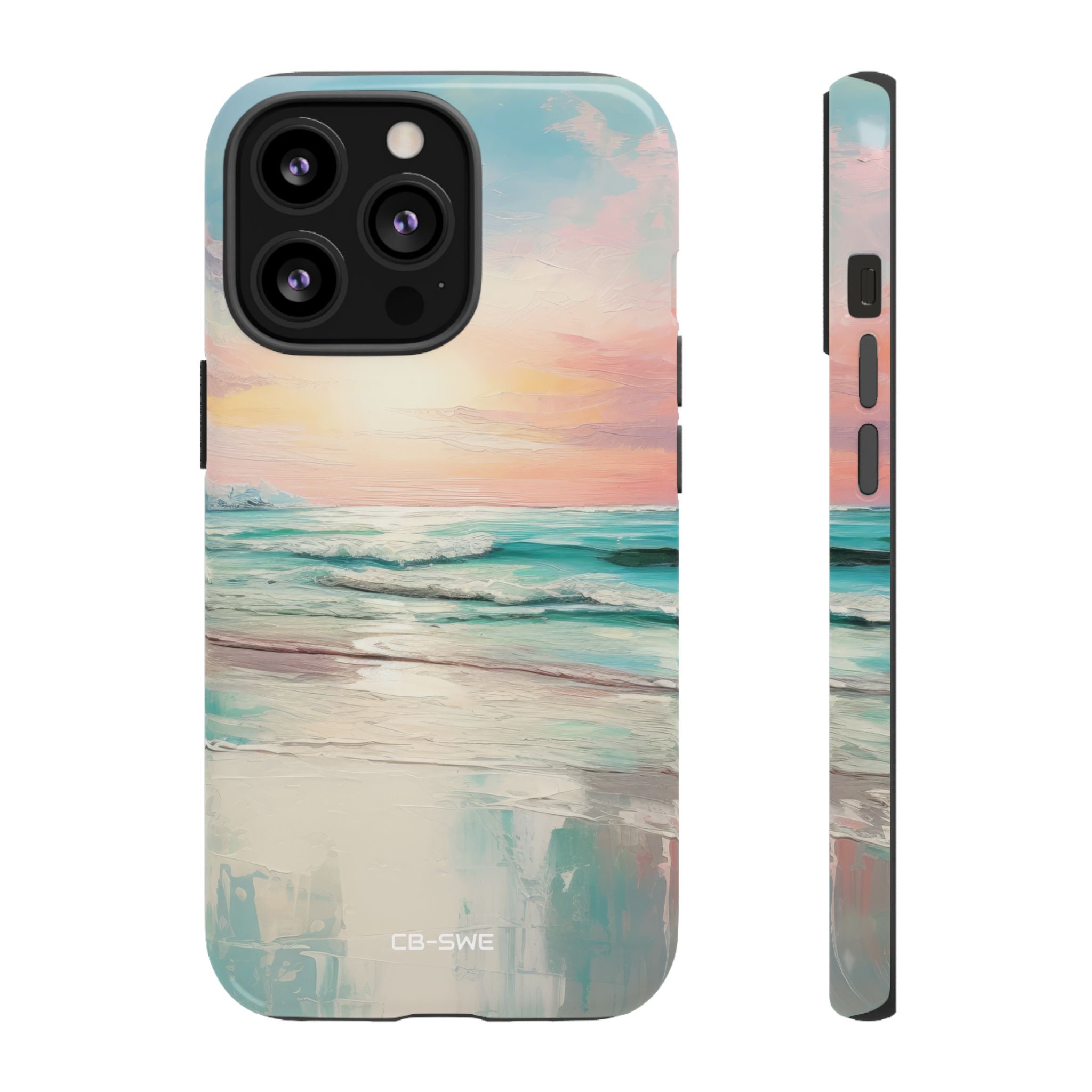 Waves Glistening Softly - iPhone Case