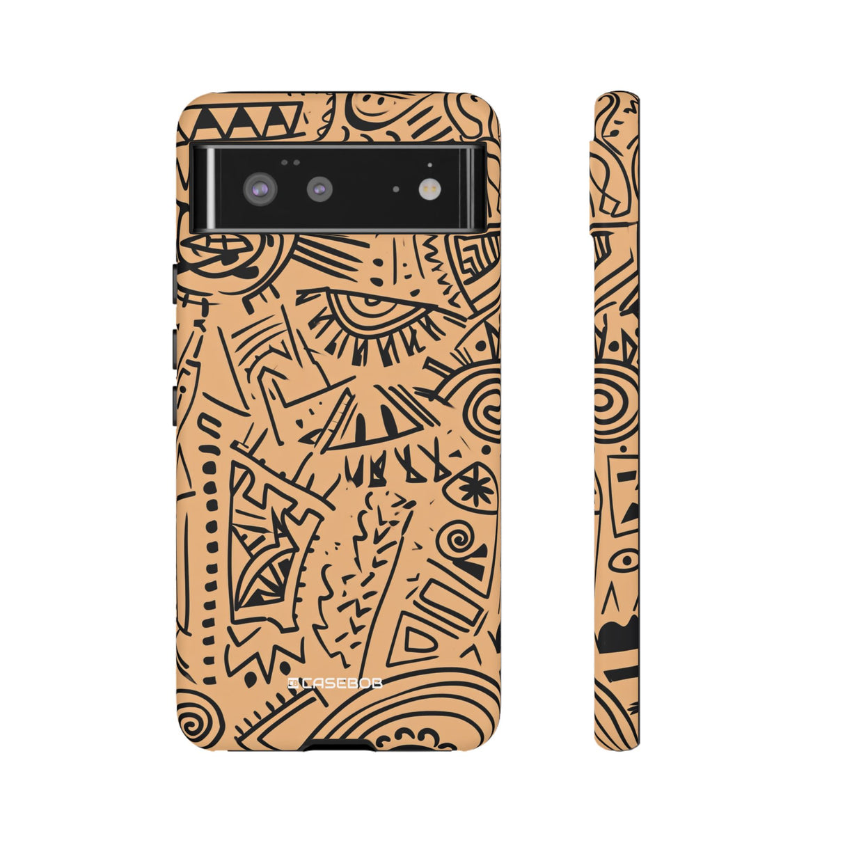 Mystic Tribal Geometry | Protective Phone Case for Google Pixel