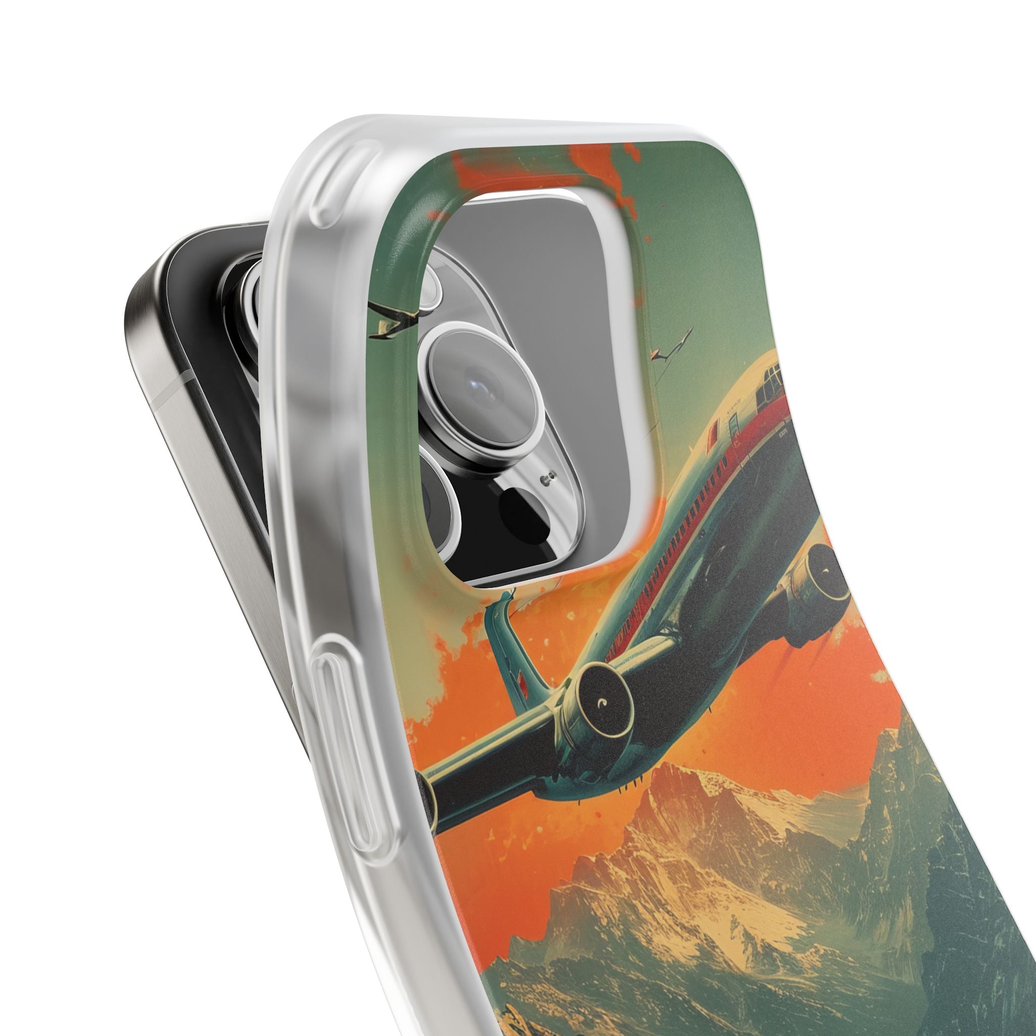 Vintage Skyward Adventure iPhone 16 - Flexi Phone Case