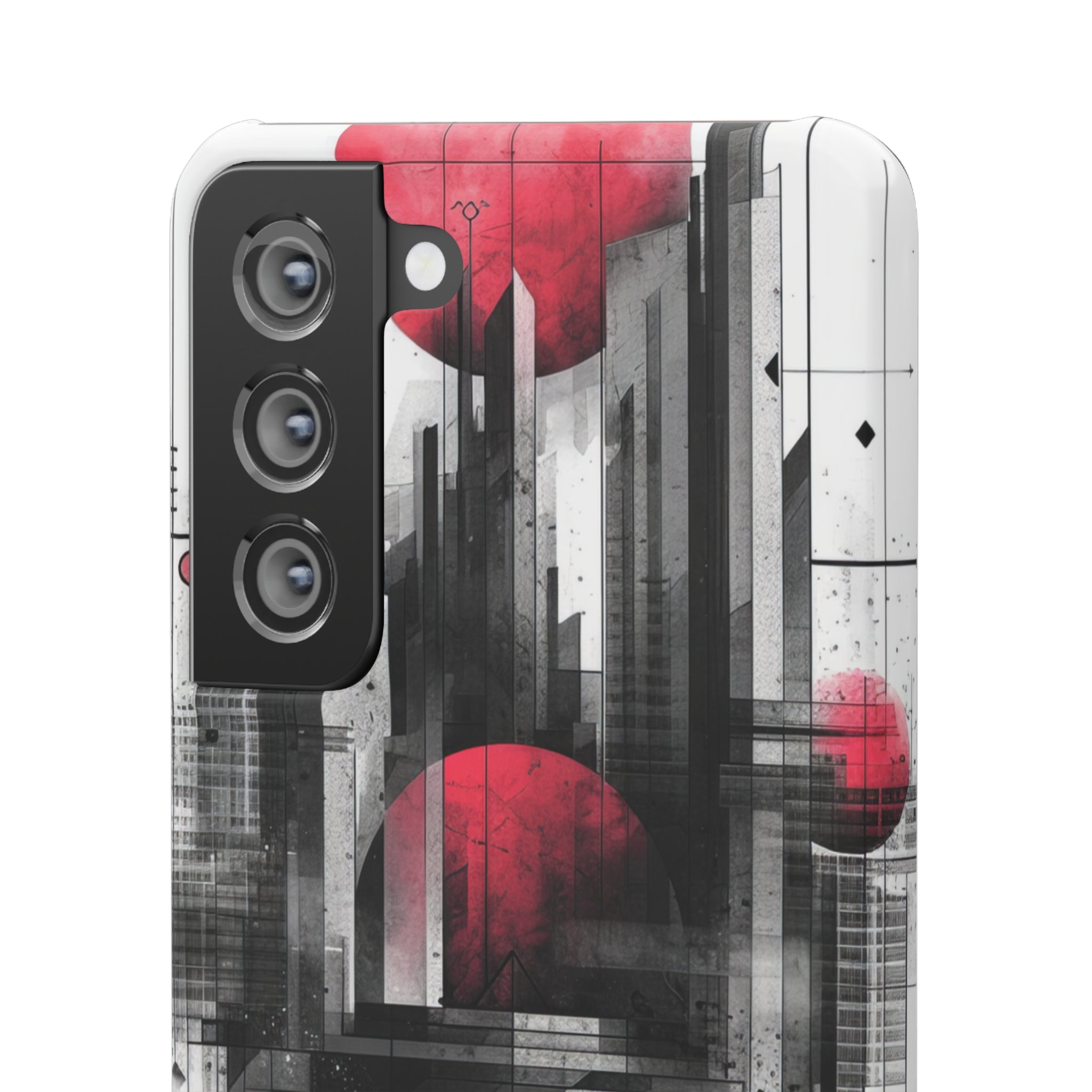 Cyber Gridscape | Slim Phone Case for Samsung