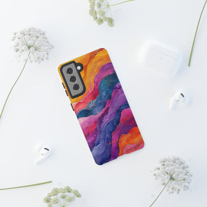 Pastel Wave Serenity - Protective Phone Case