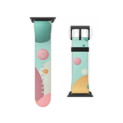 Pastel Circles Flow - Horlogeband