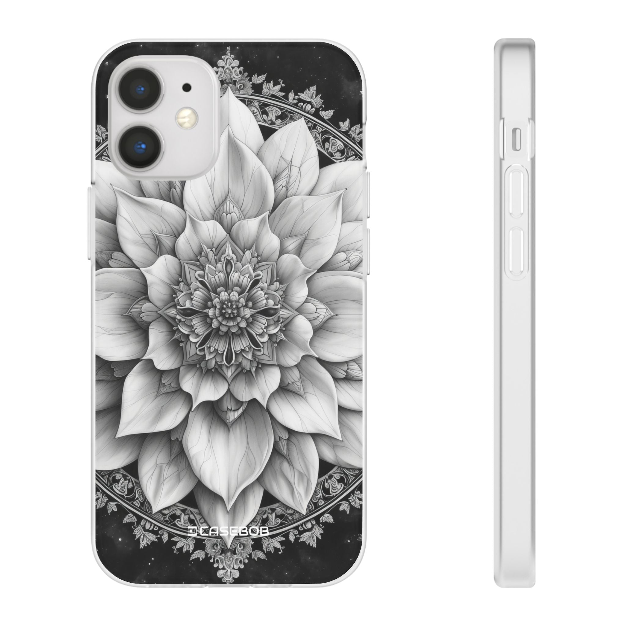 Celestial Mandala Harmony | Flexible Phone Case for iPhone