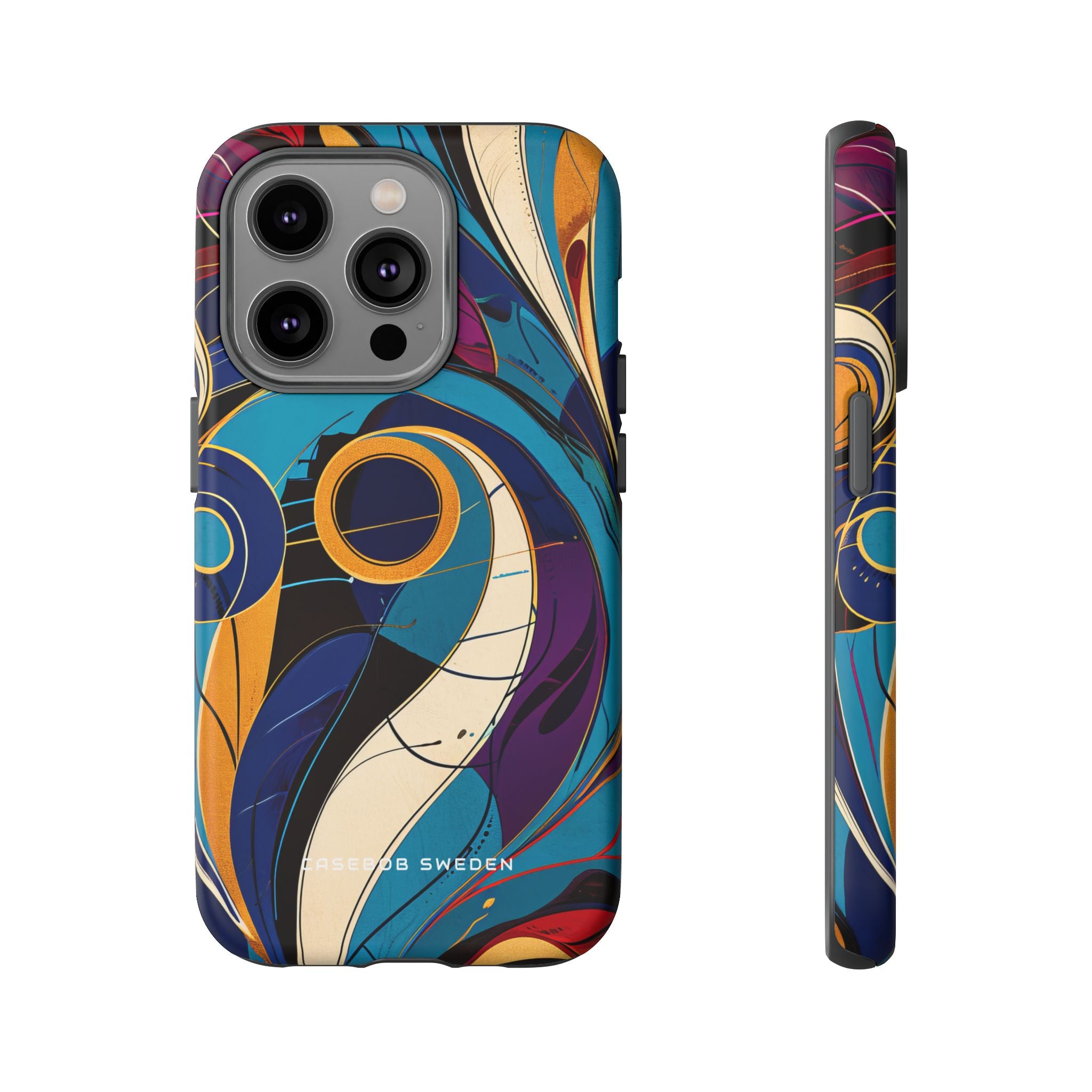 Vintage Vortex Harmony iPhone 14 - Tough Phone Case