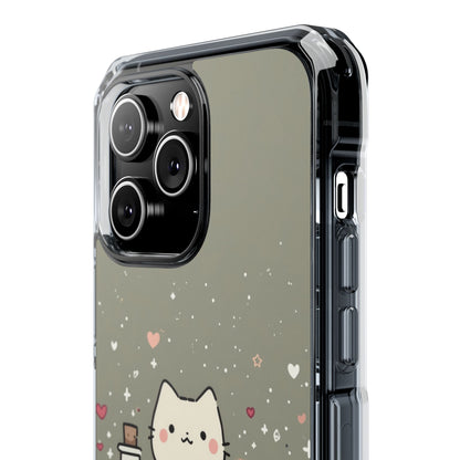 Cat Explores Potions iPhone Case - Impact
