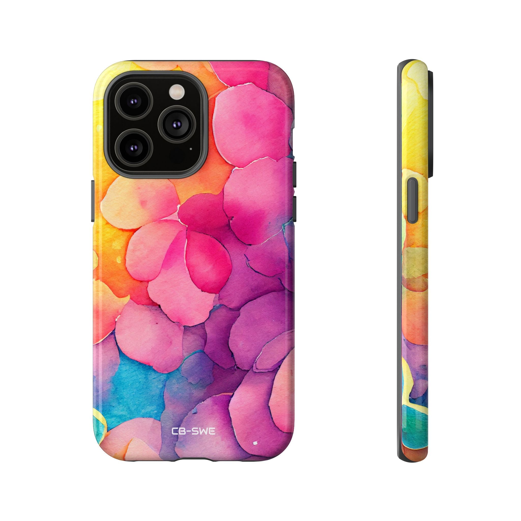 Vibrant Petal Fusion - iPhone Case