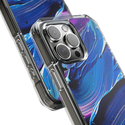 Ethereal Energy Flow iPhone 16 - Clear Impact Phone Case