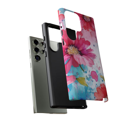 Vibrant Floral Dance - Samsung Case