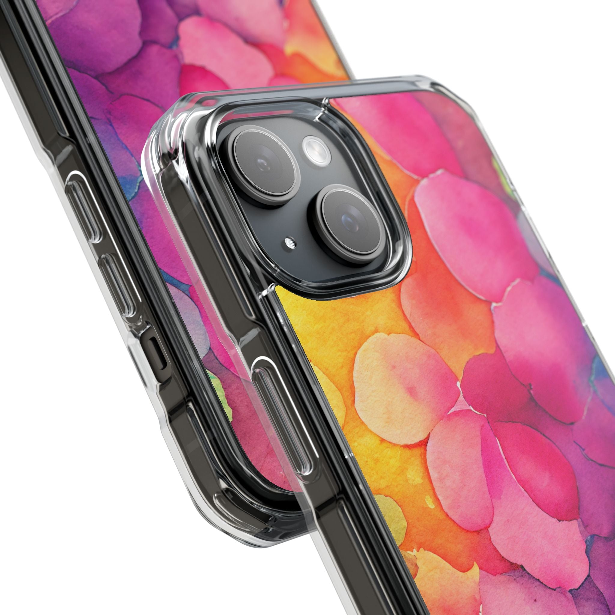 Vibrant Petal Fusion iPhone Case - Impact