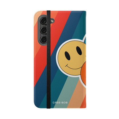 Smiley Trio Radiance - Samsung S23+ Case - Wallet