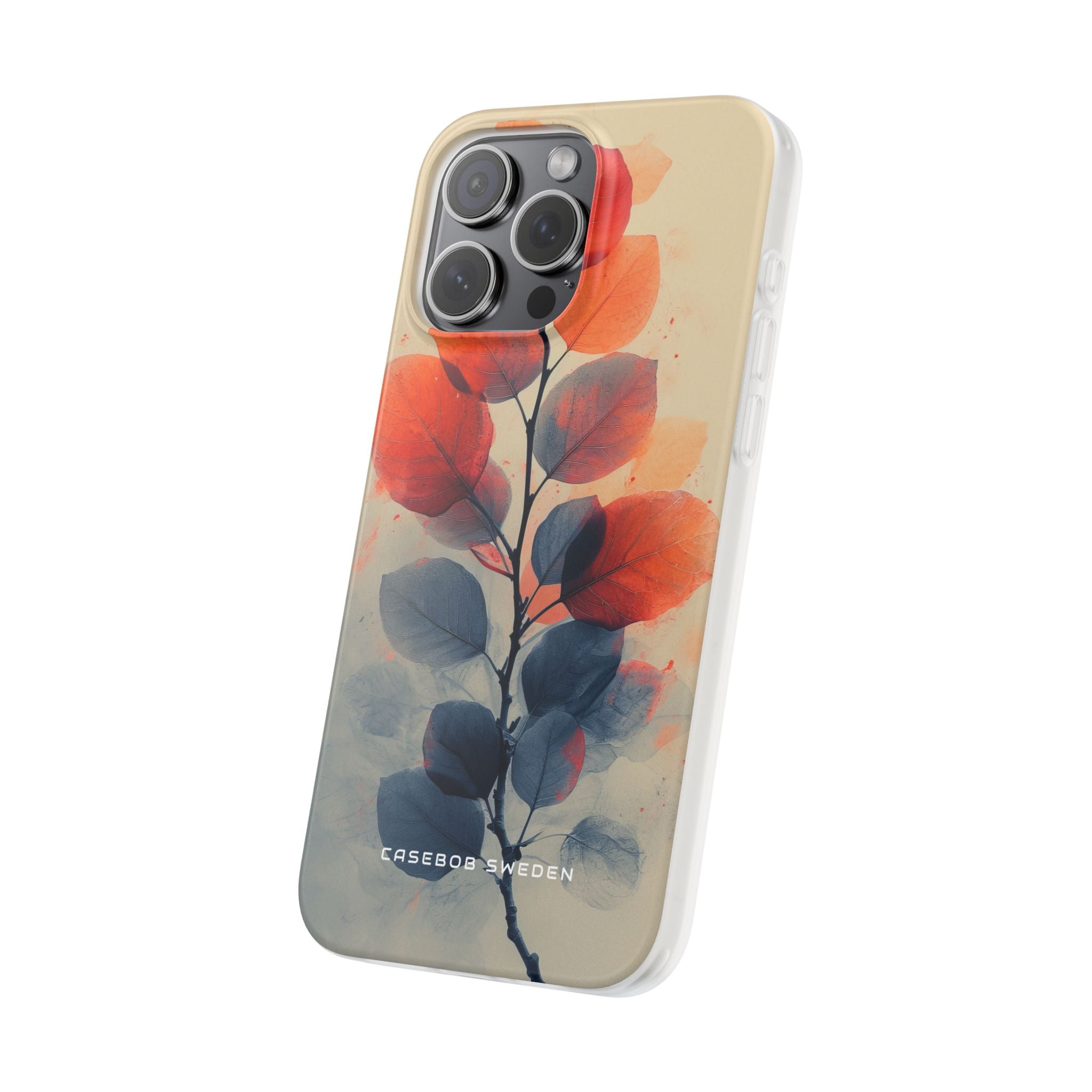 Ethereal Leaf Harmony iPhone 15 - Flexi Phone Case