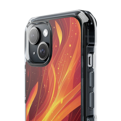 Glowing Flame iPhone 15 Case - Impact