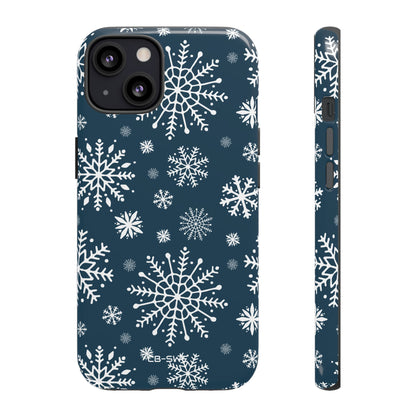 Snowflakes Dance Gracefully - iPhone Case