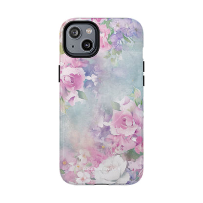 Dreamy Floral Watercolor - Tough + MagSafe® iPhone 14 Phone Case