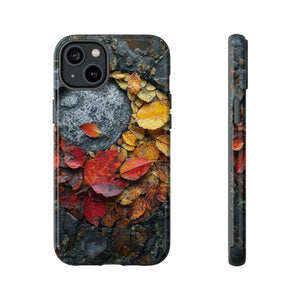 Autumn Peace Leaf Sign - Protective Phone Case