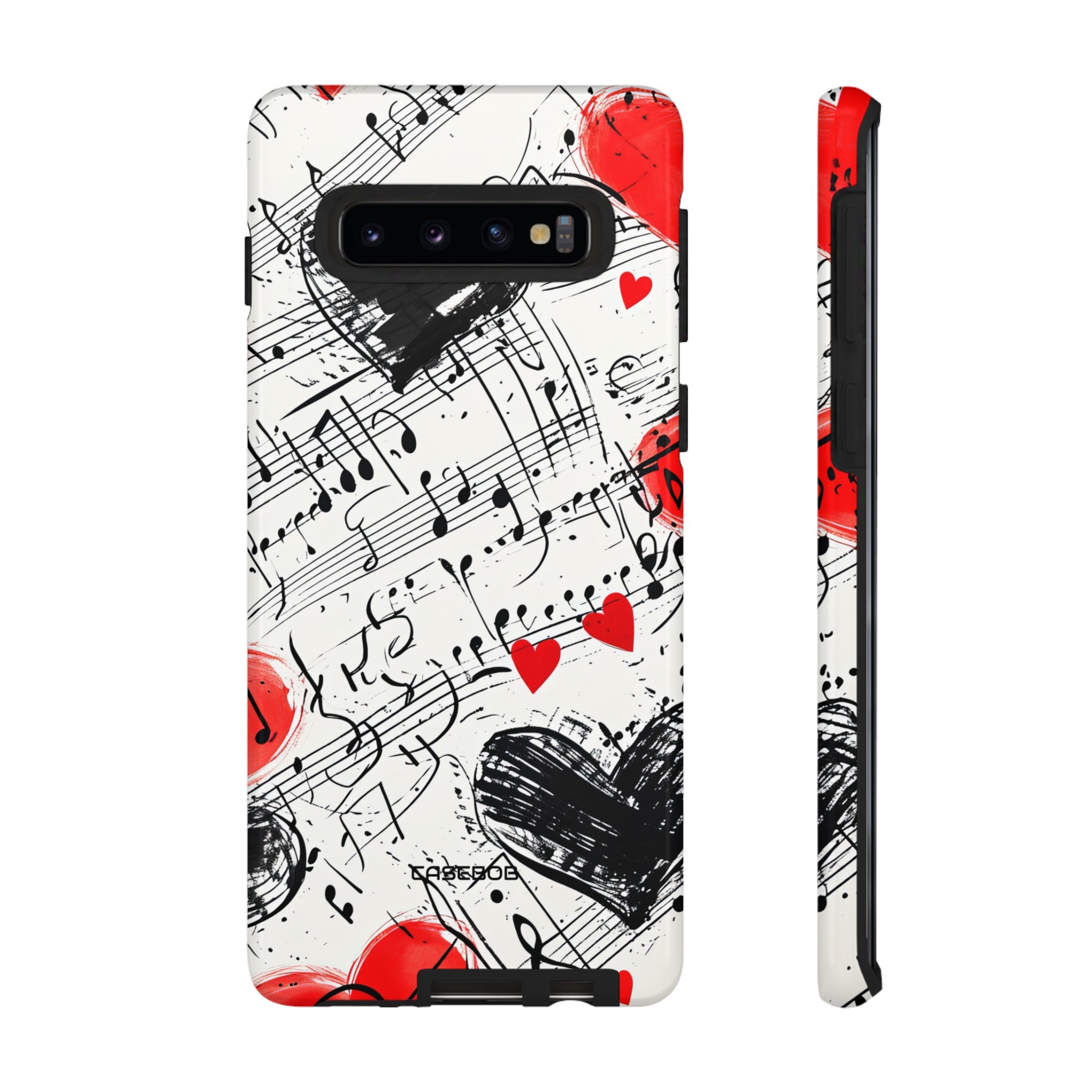 Melodic Love Notes - Protective Pixel Case - Protective Phone Case