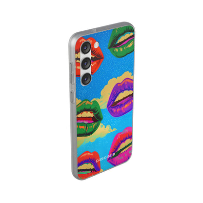 Colorful Lipscape Samsung S23 Plus Case - Soft