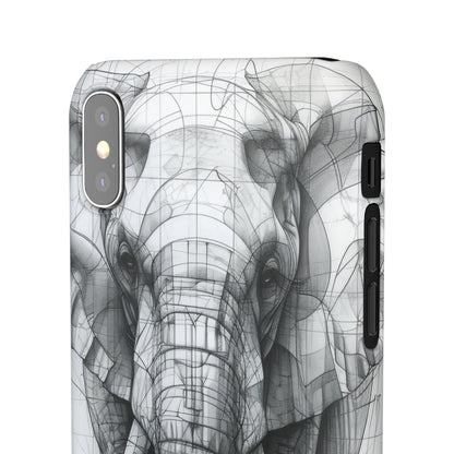 Technic Elephant | Slim Phone Case for iPhone