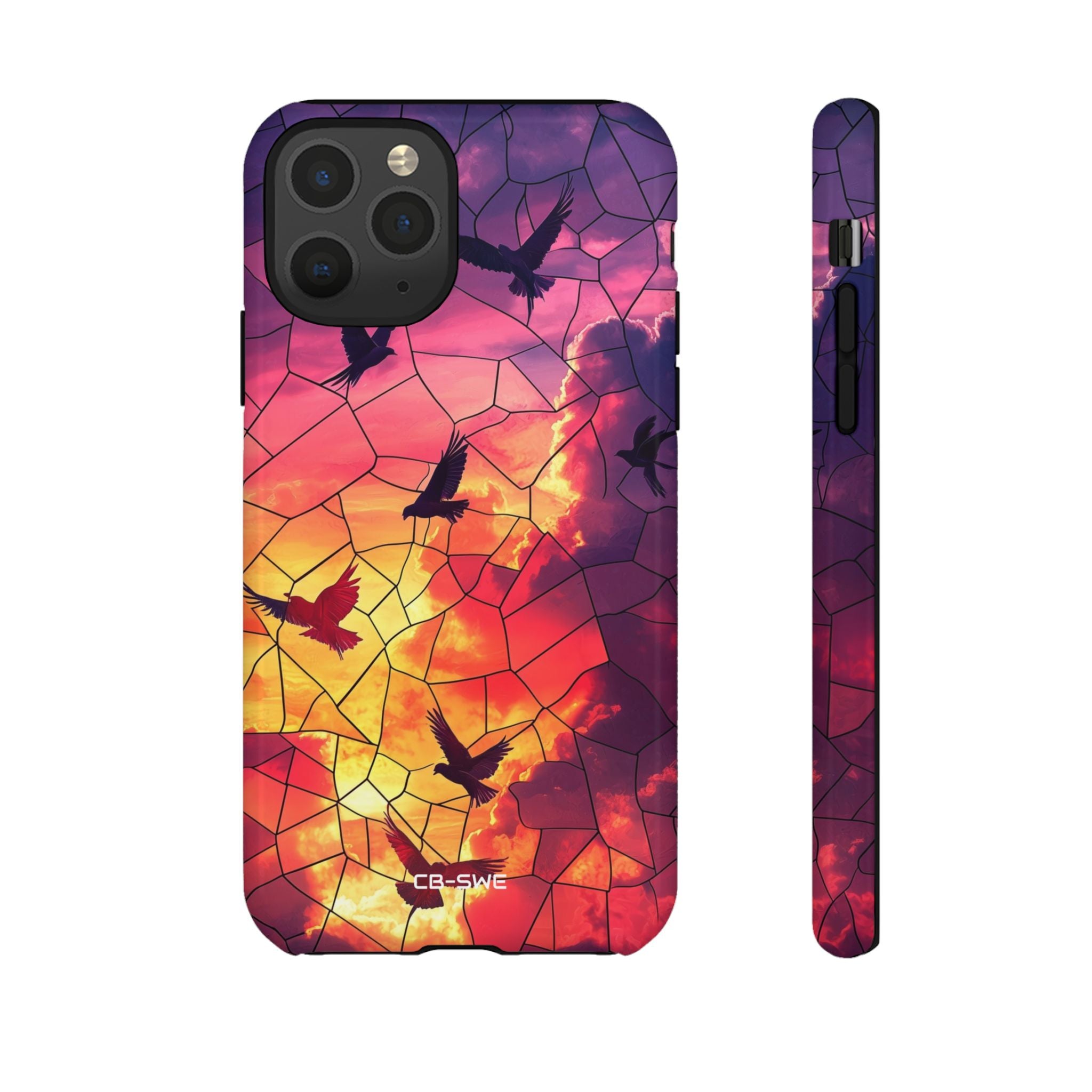 Soaring Birds Illuminate - iPhone Case