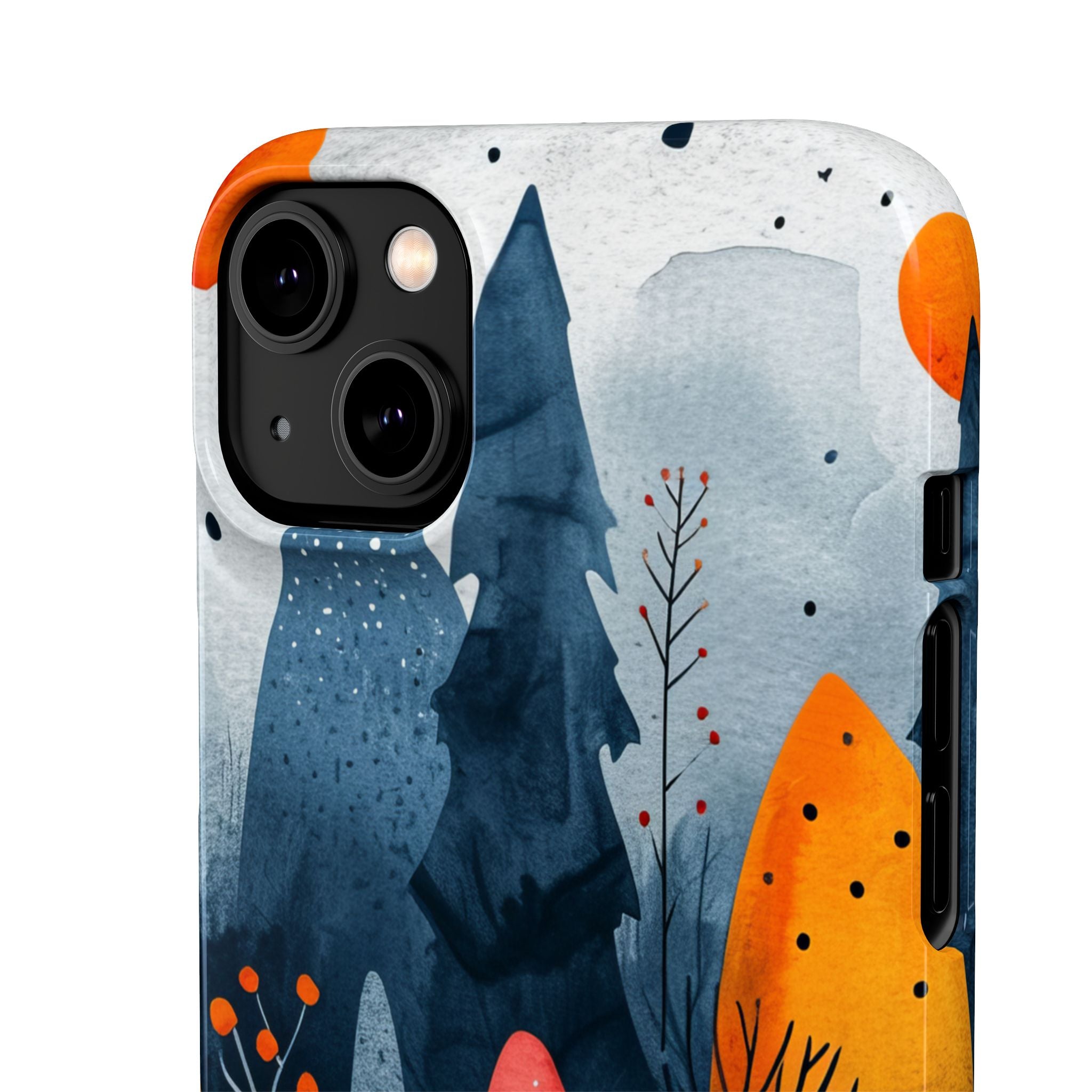 Whimsical Nature - Slim iPhone 14 Phone Case