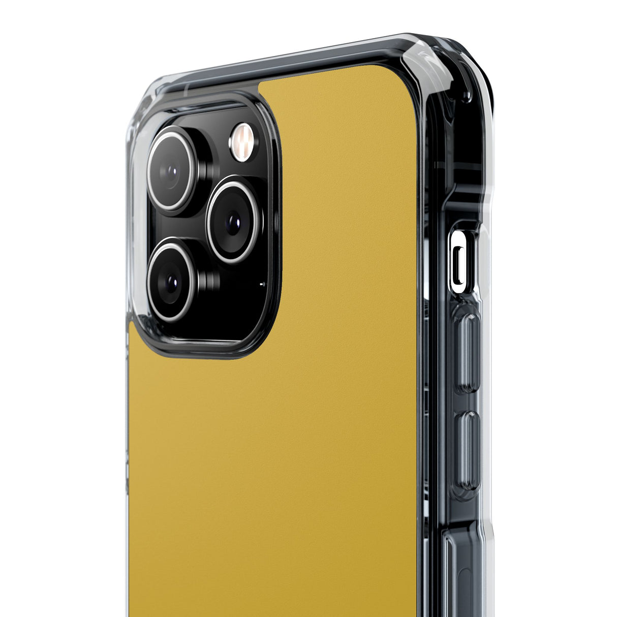 Metallic Gold | Phone Case for iPhone (Clear Impact Case - Magnetic)