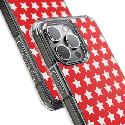 Red Star Symmetry iPhone Case - Impact