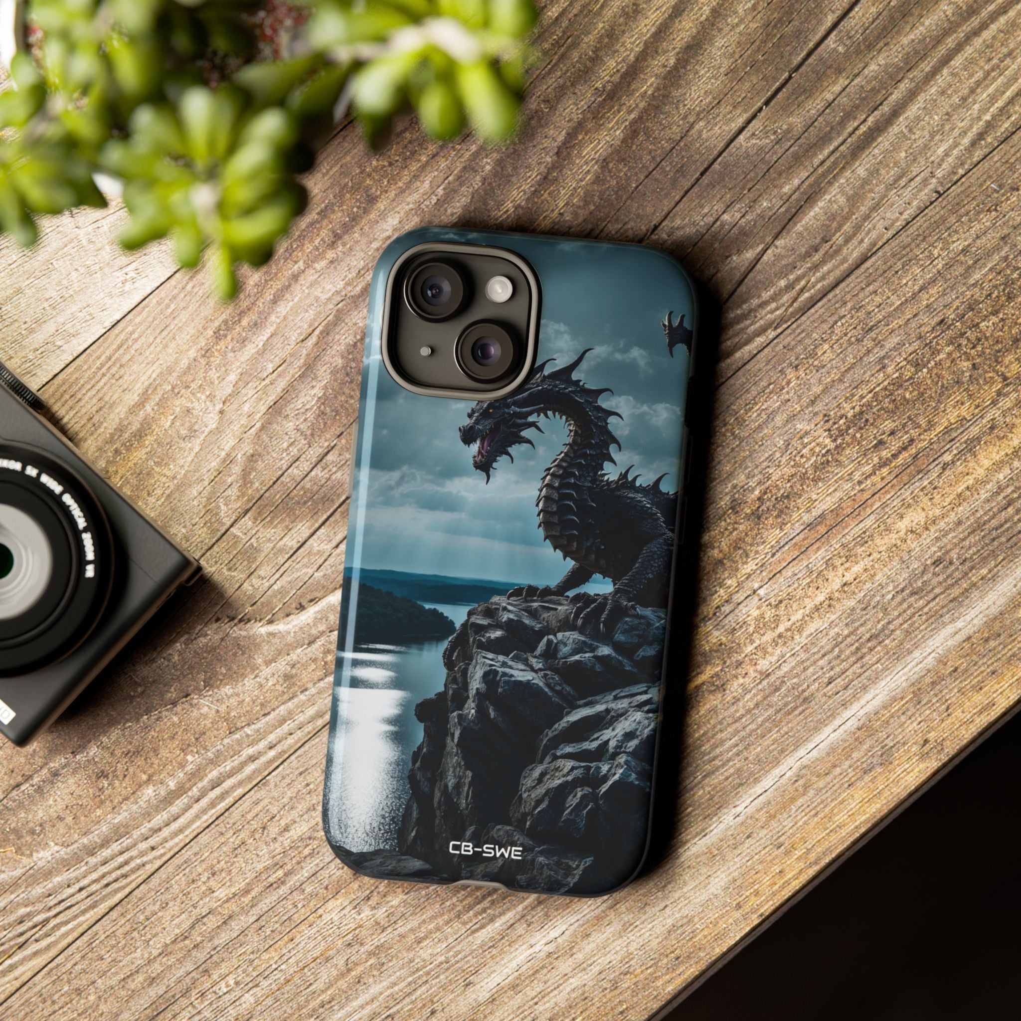 Dragon Soars Moonlight - iPhone Case