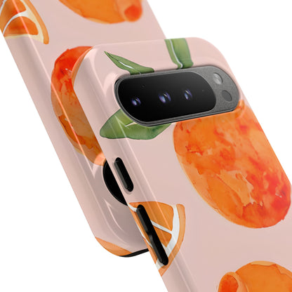 Summer Oranges Whimsy - Google Pixel Case