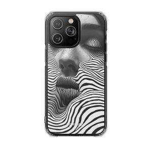 Dreamwave Portrait - Phone Case for iPhone (Clear Impact - Magnetic)