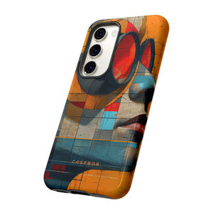 Cartoon Geometry Fusion - Protective Phone Case