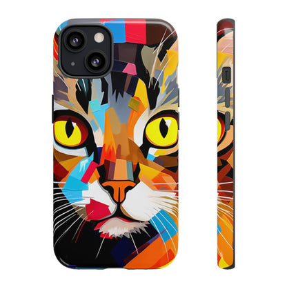 Abstract Kitty Palette Samsung Case (Protective)