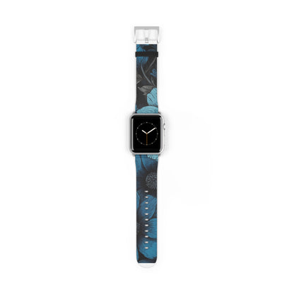 Blue Petal Bloom - Watch Band