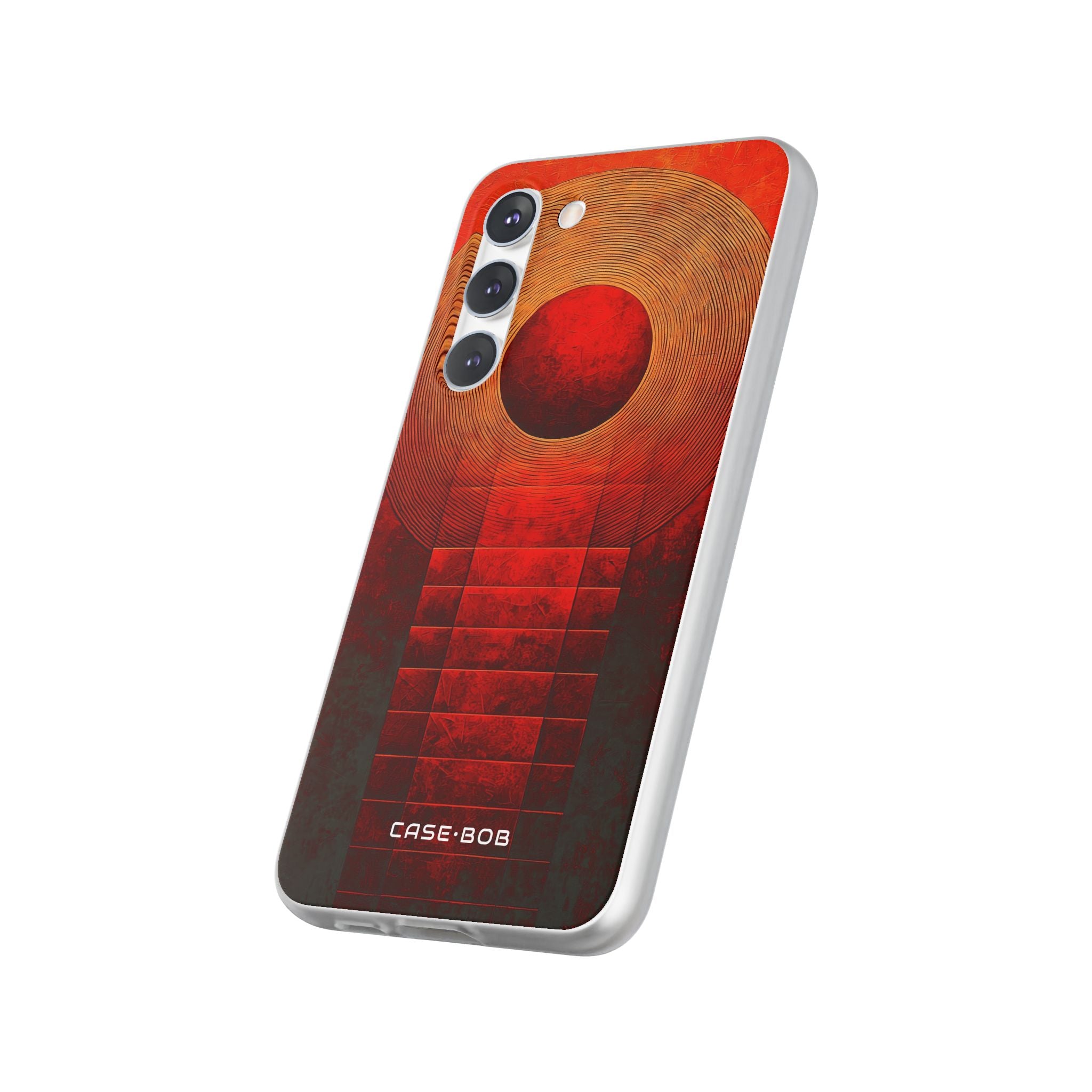 Crimson Orbit Samsung S23 Plus Case - Soft