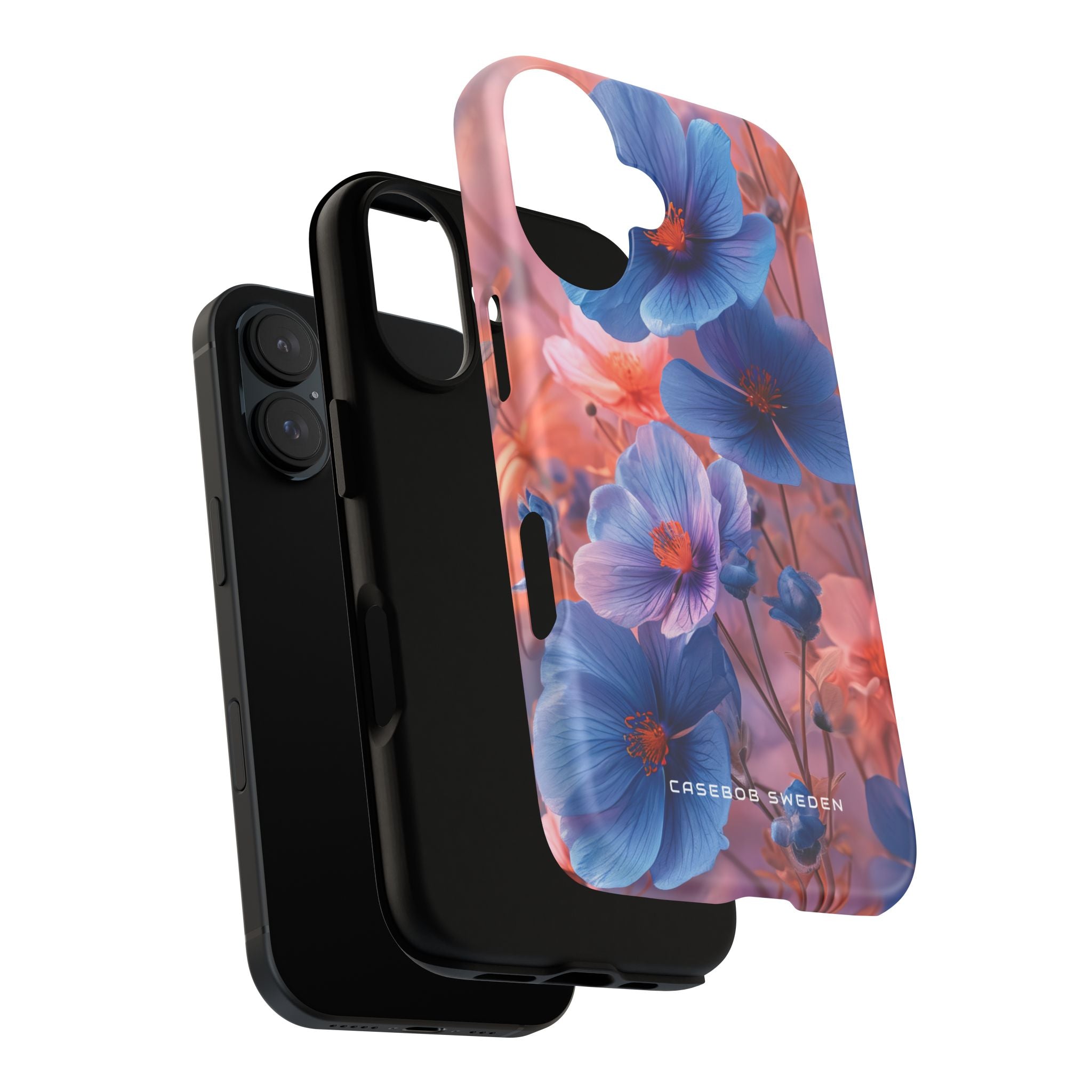 Ethereal Floral Symphony iPhone 16 - Tough Phone Case