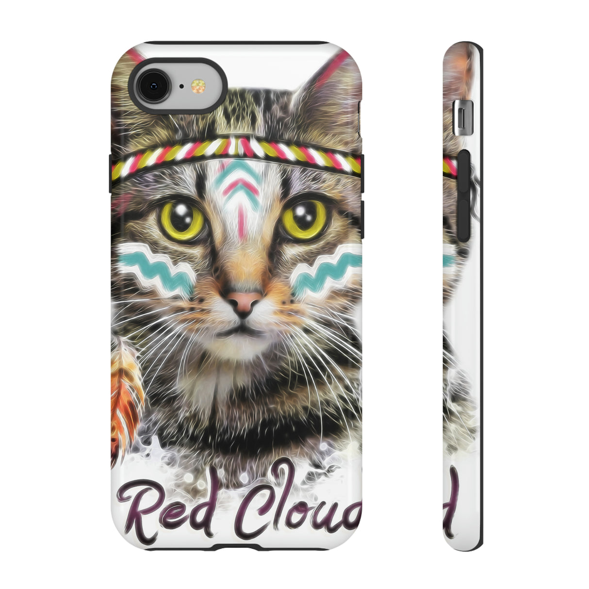 Red Cloud Cat - Protective Phone Case