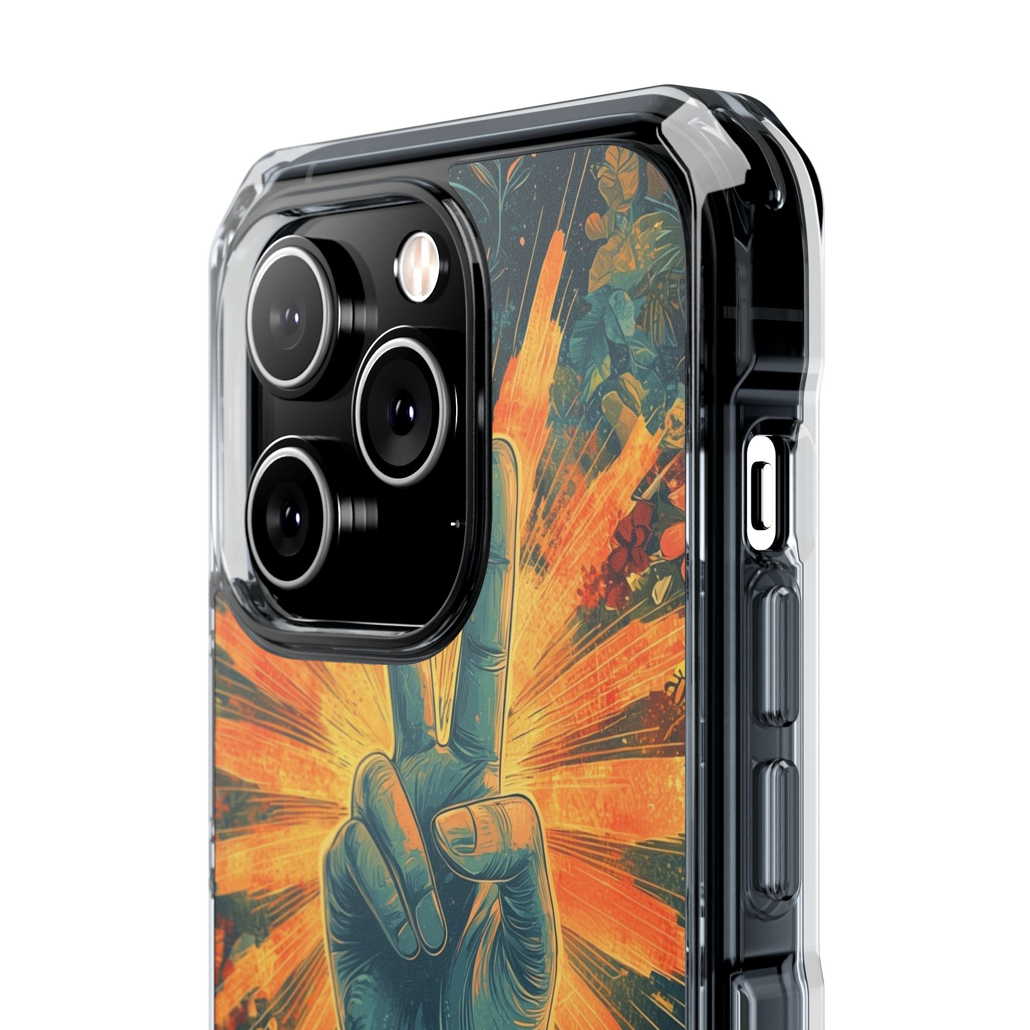 Flowers Embrace Peace iPhone Case - Impact