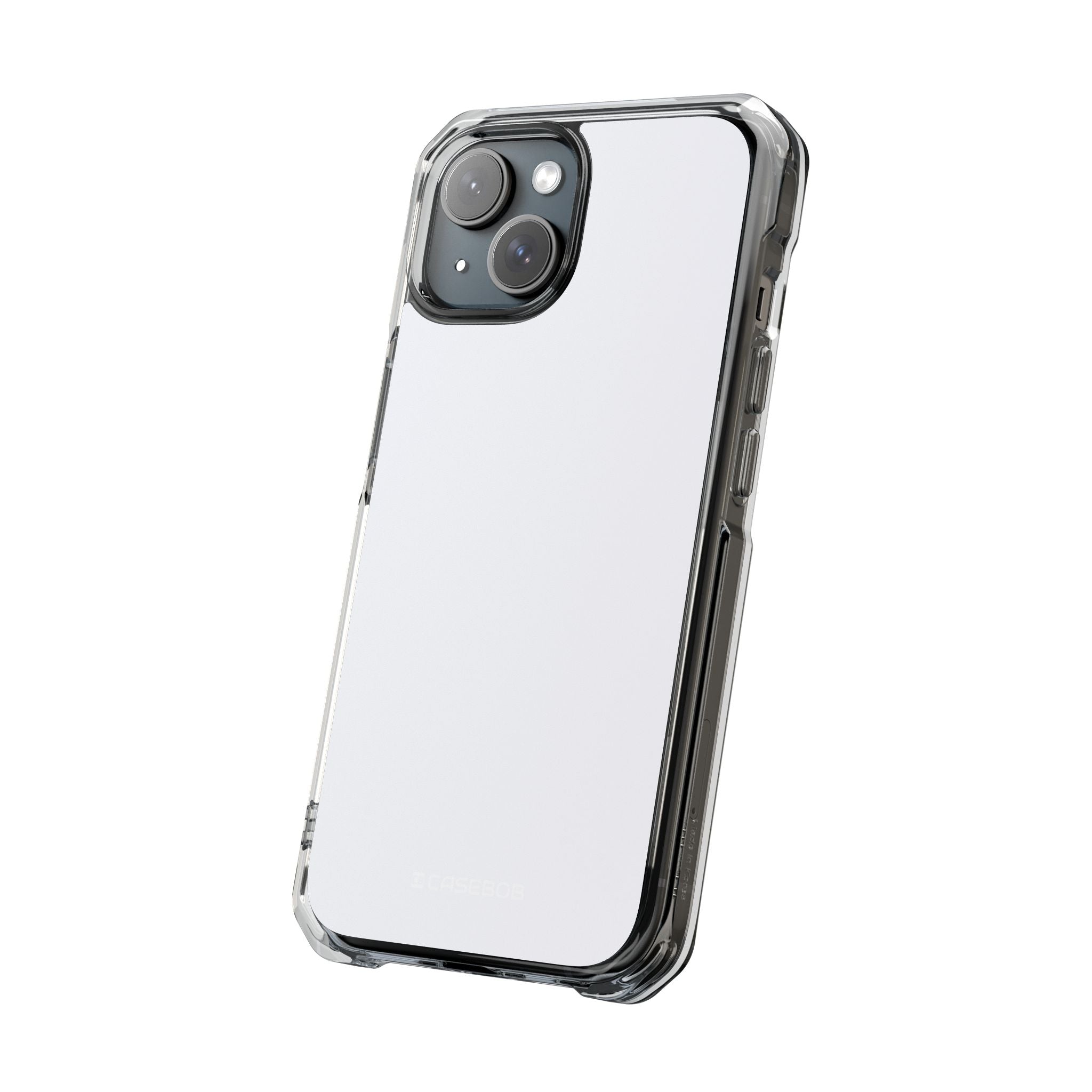 Ghost White - Clear Impact Case for iPhone