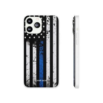Blue Stripe Flag iPhone 13 Pro Max - Soft