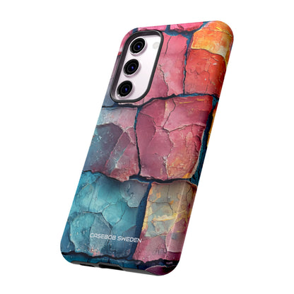 Cracked Earth Mosaic - Tough Samsung S23 Phone Case