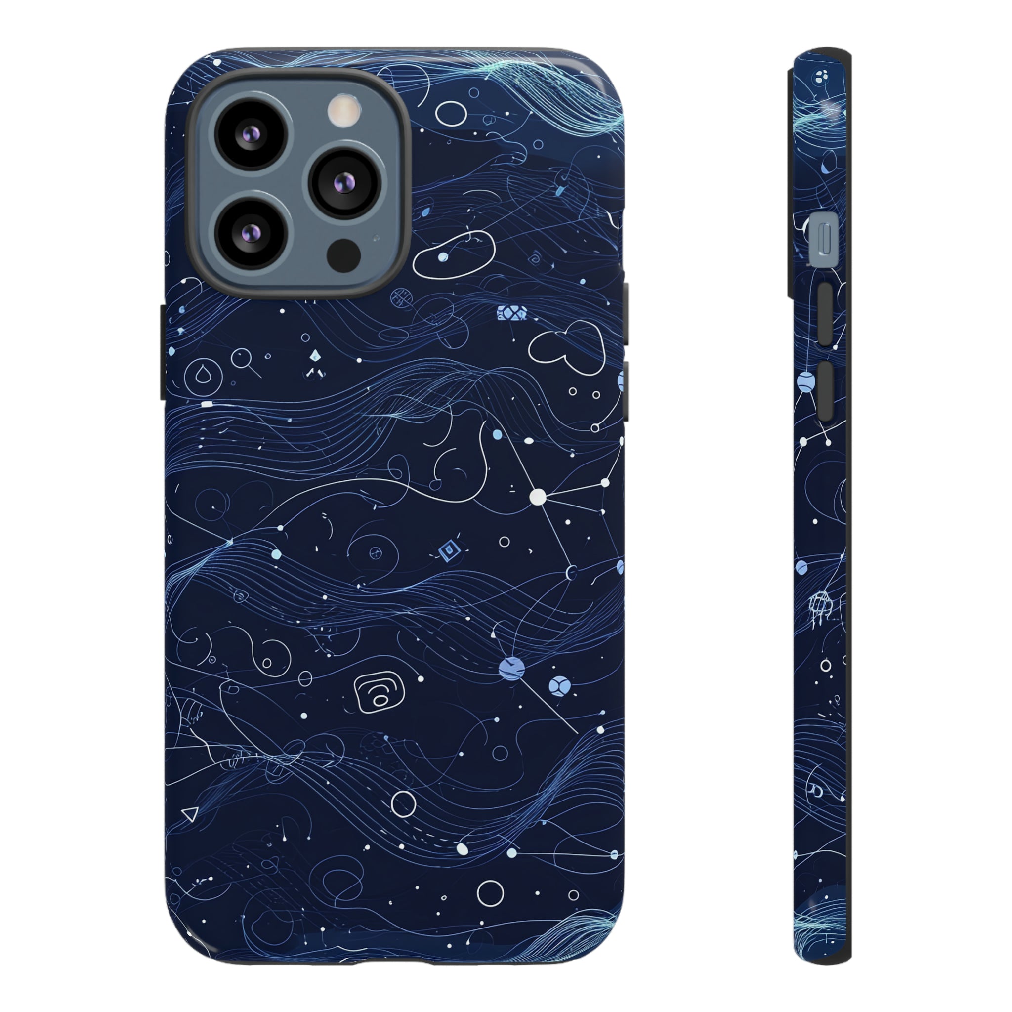 Network Fusion: Connectivity Gradient - Protective Phone Case