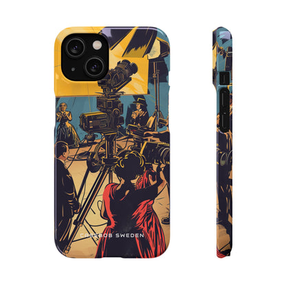 Golden Era Cinematic Spotlight iPhone 14 - Slim Phone Case