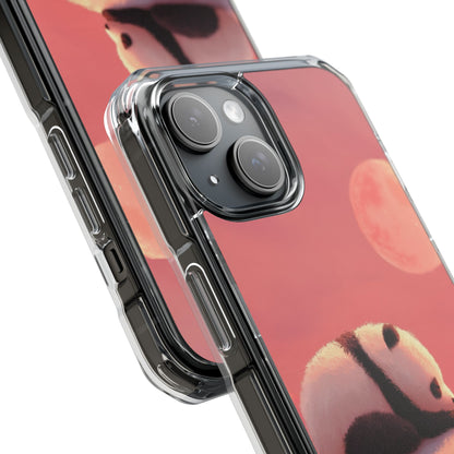 Panda Moonlight iPhone 15 Case - Impact
