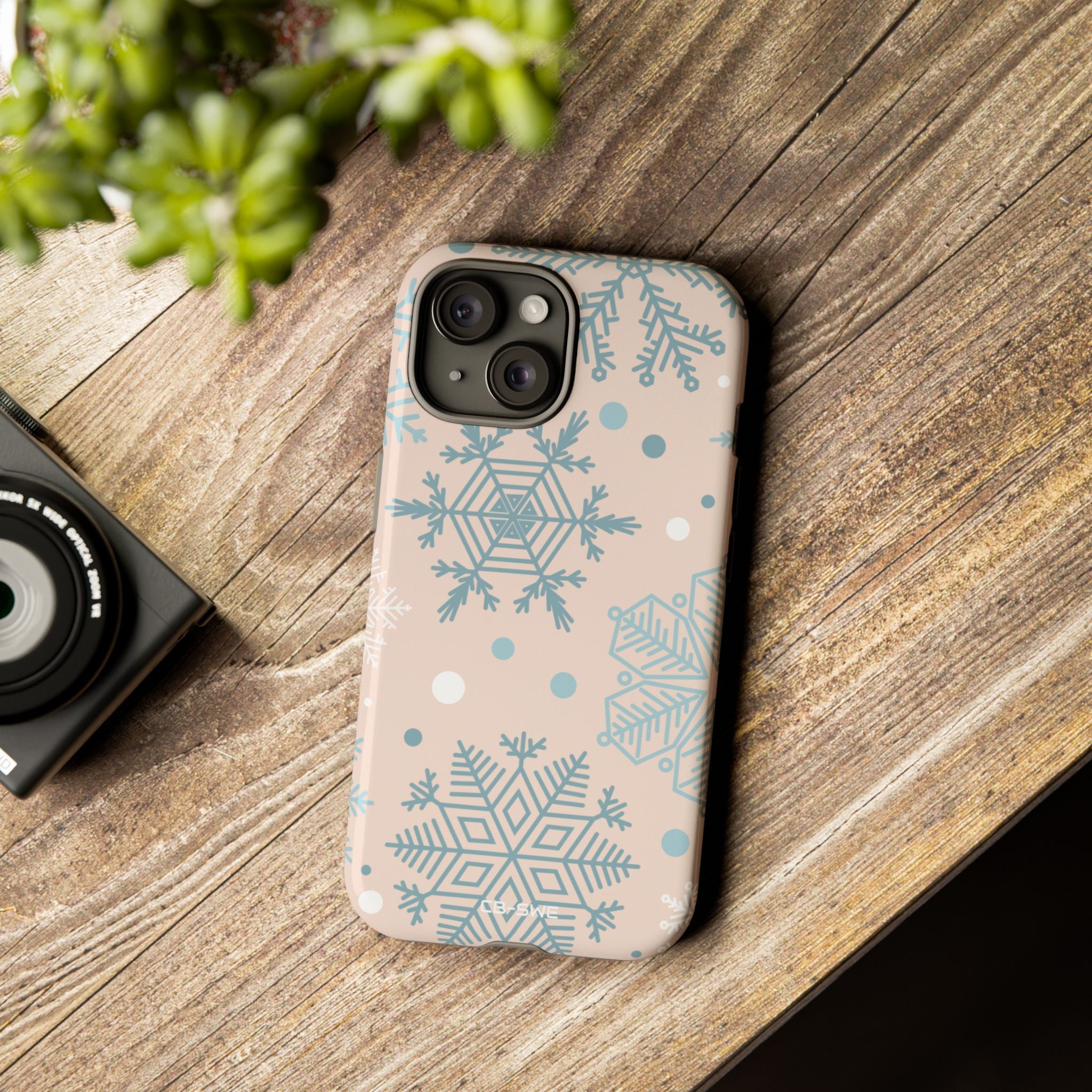 Snowflake Pastel Harmony - iPhone Case