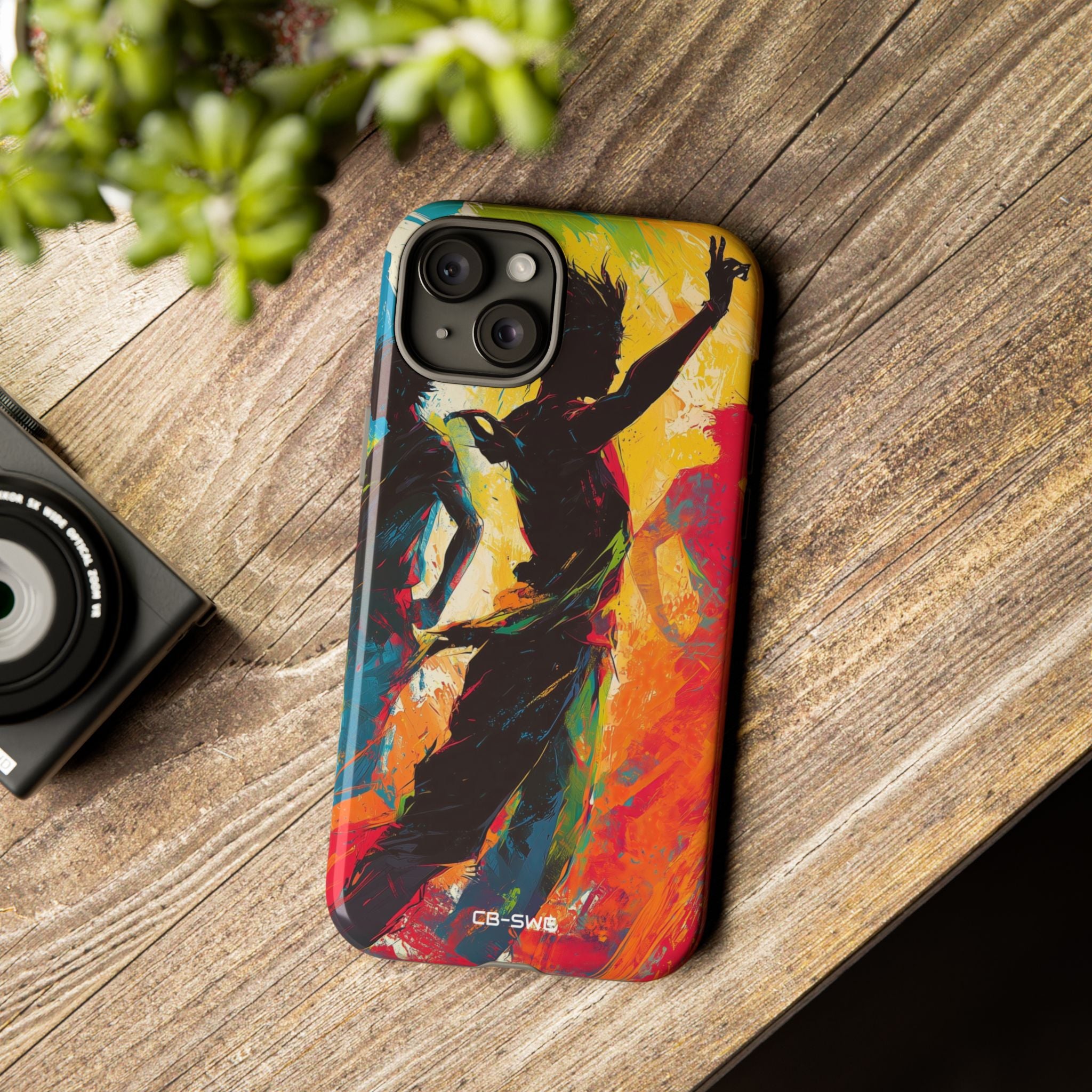 Figures Dance Wildly - iPhone Case